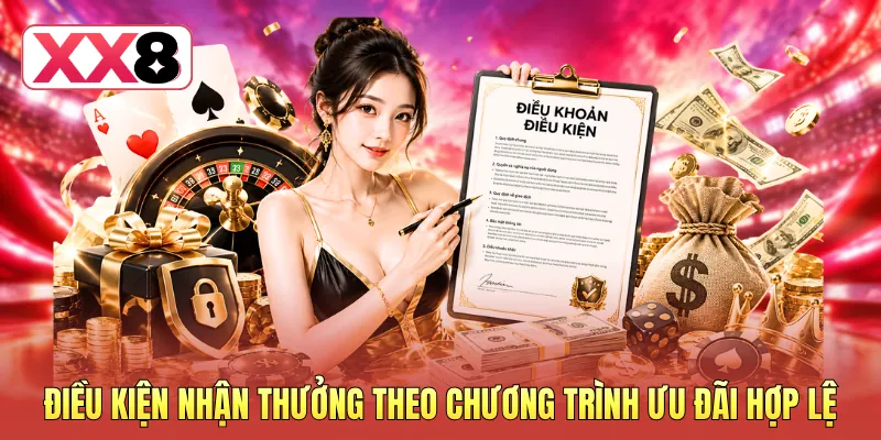 Điều kiện nhận thưởng theo chương trình ưu đãi hợp lệ