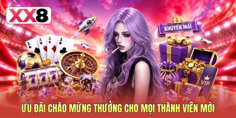 Ưu đãi chào mừng thưởng cho mọi thành viên mới